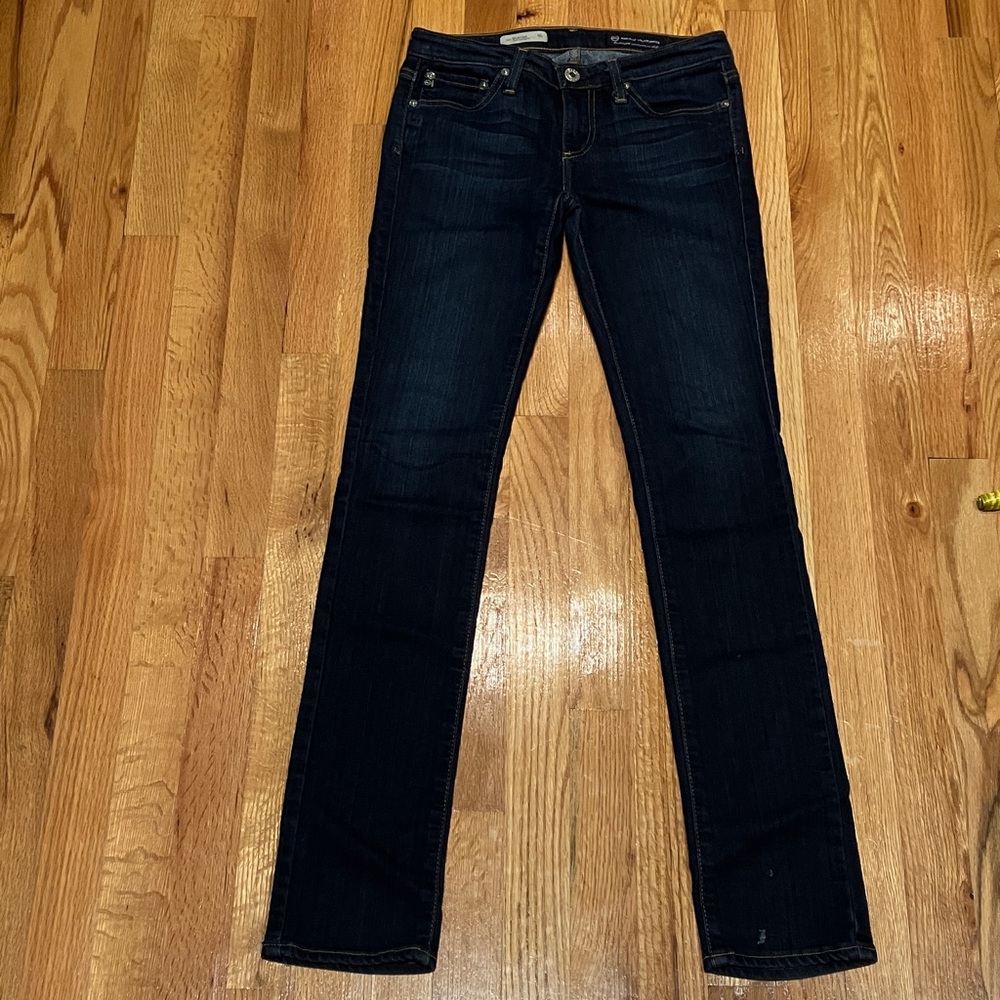 AG Adriano Goldschmied Dark Blue Skinny Jeans